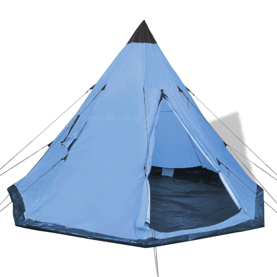4-местна палатка, синя - Bestgoodshopbg