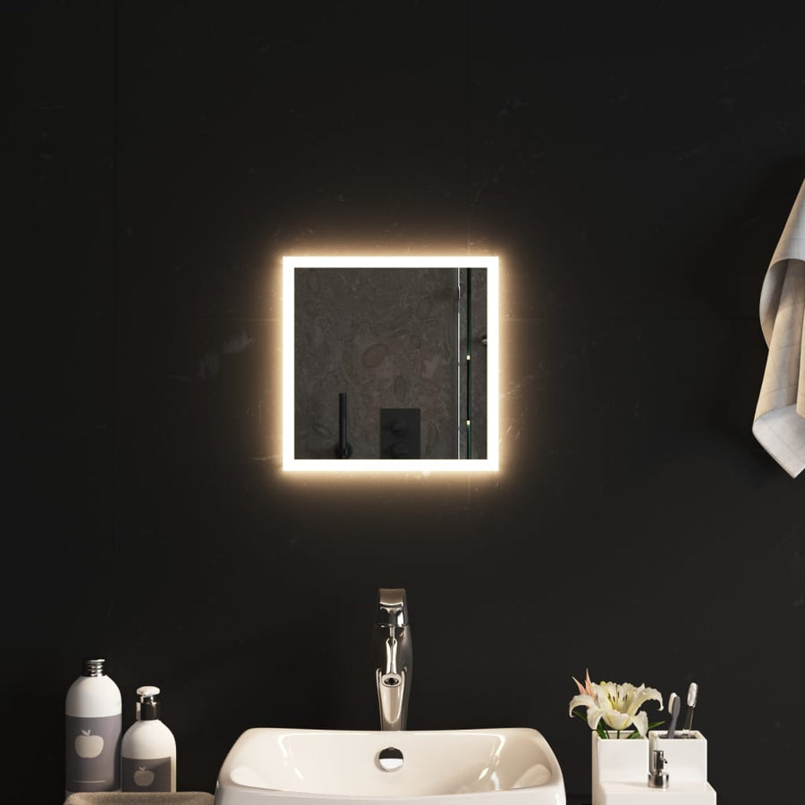 LED огледало за баня, 30x30 см - Bestgoodshopbg