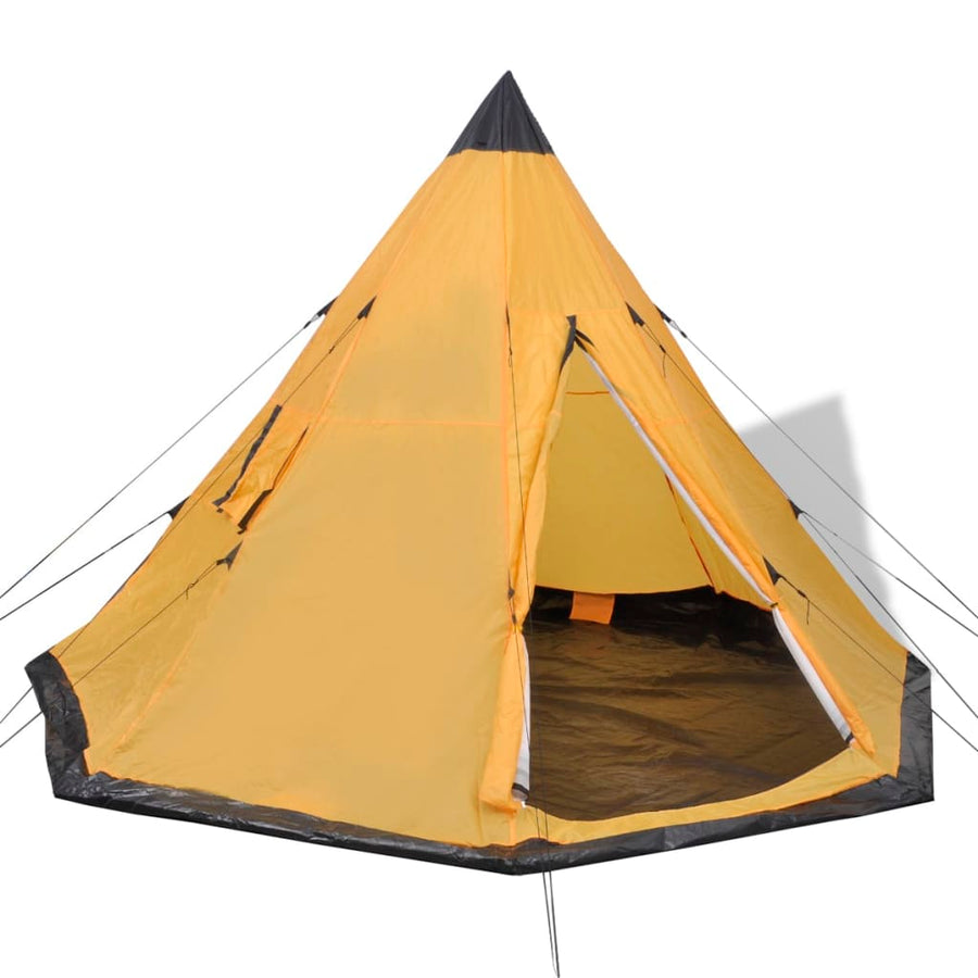 4-местна палатка, жълта - Bestgoodshopbg