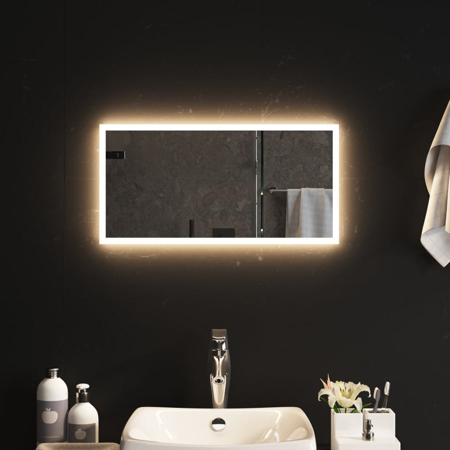 LED огледало за баня, 60x30 см - Bestgoodshopbg