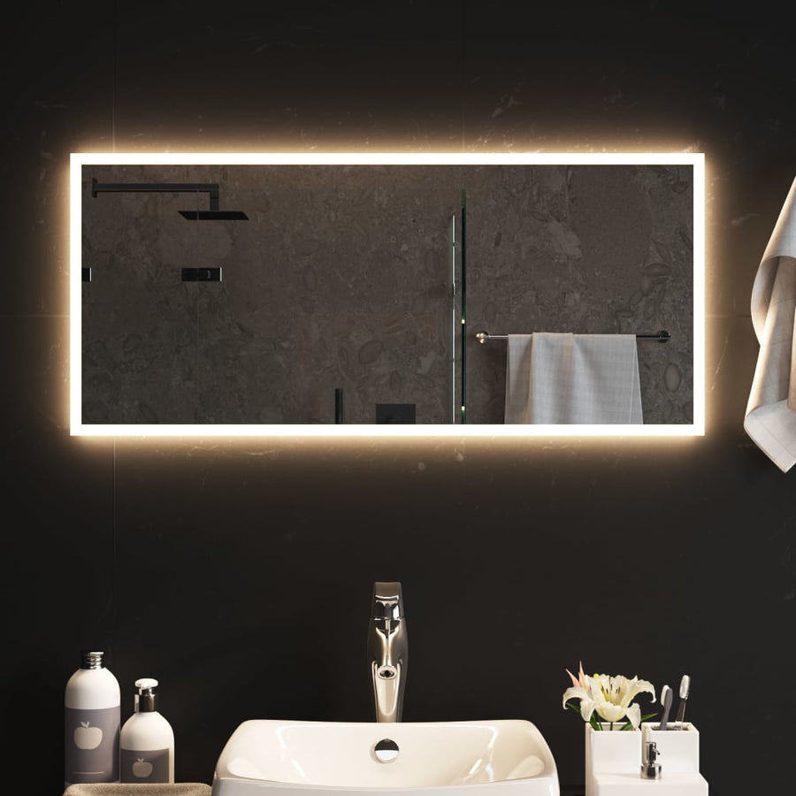 LED огледало за баня, 90x40 см - Bestgoodshopbg