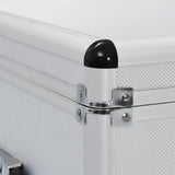 Куфари за съхранение, 3 бр, сребристи, алуминий - Bestgoodshopbg