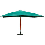 Свободновисящ чадър за слънце Melia, 300 х 400 см, зелен