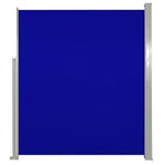 Странична тента за вътрешен двор/тераса, 160x300 см, синя