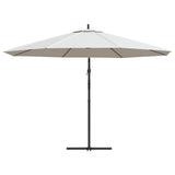 Свободновисящ чадър, 3,5м, бял