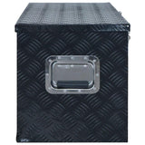 Алуминиева кутия, 1085x370x400 см, черна - Bestgoodshopbg