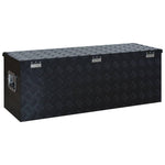Алуминиева кутия, 1085x370x400 см, черна - Bestgoodshopbg
