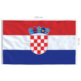 Флаг на Хърватия, 90x150 см - Bestgoodshopbg