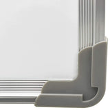 Магнитна дъска за сухо изтриване, бяла, 120x60 см, стомана - Bestgoodshopbg