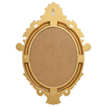 Стенно огледало, стил замък, 56x76 см, златисто