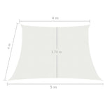Платно-сенник, 160 г/м², бяло, 4/5x4 м, HDPE