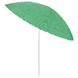 Плажен чадър Hawaii зелен 300 см