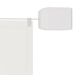 Вертикален сенник, бял, 100x270 см, оксфорд плат