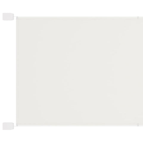 Вертикален сенник, бял, 140x600 см, оксфорд плат