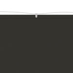 Вертикален сенник, антрацит, 60x1000 см, оксфорд плат