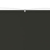 Вертикален сенник, антрацит, 100x270 см, оксфорд плат