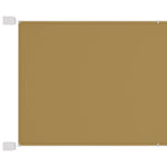 Вертикален сенник, бежов, 60x1200 см, оксфорд плат