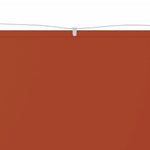Вертикален сенник, теракота, 100x420 см, оксфорд плат