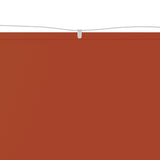 Вертикален сенник, теракота, 140x600 см, оксфорд плат