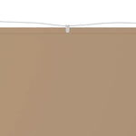 Вертикален сенник, таупе, 60x800 см, оксфорд плат