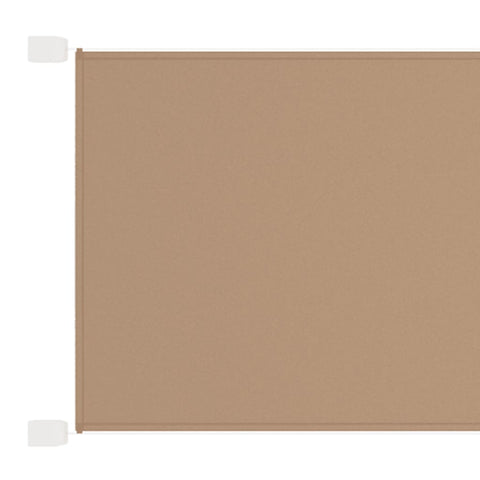 Вертикален сенник, таупе, 200x360 см, оксфорд плат