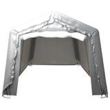 Палатка за съхранение, 300x750 см, стомана, сива