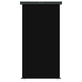 Вертикална тента за балкон, 165x250 см, черна