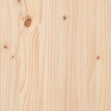 Външна поставка за дърва за огрев 108x52x106 см бор масив