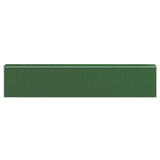 Градинска барака зелена 192x1021x223 см поцинкована стомана