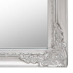 Стоящо огледало, сребристо, 40x160 см