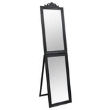 Стоящо огледало, черно, 40x160 см