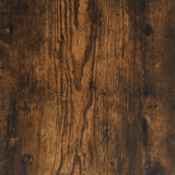 Сайдборд, опушен дъб, 34,5x32,5x90 см, инженерно дърво